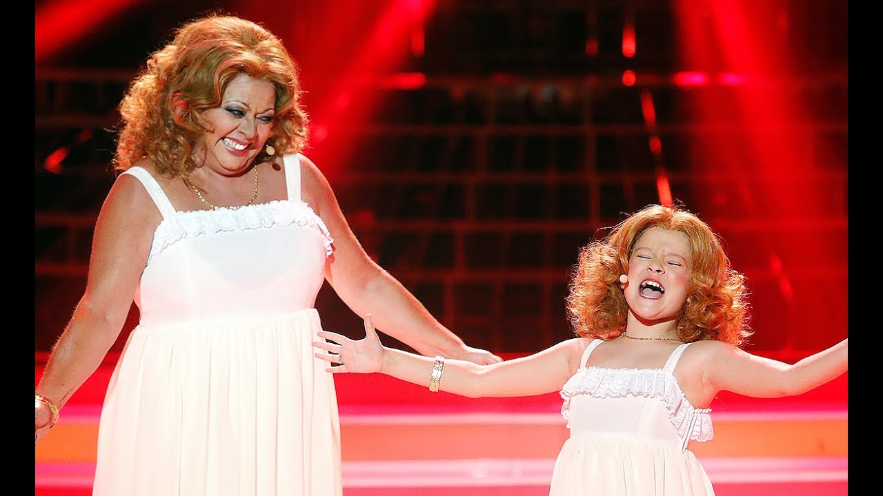 Mar&iacute;a del Monte y Nayra imitan a Mar&iacute;a Jim&eacute;nez en Tu cara me suena Mini