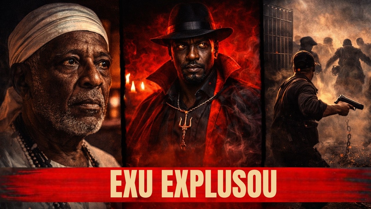 🔥PAI BENEDITO: O MISTÉRIO DE EXU TRANCA-RUA E A NOITE EM QUE 12 HOMENS ARMADOS FUGIRAM DO TERREIRO 🔥