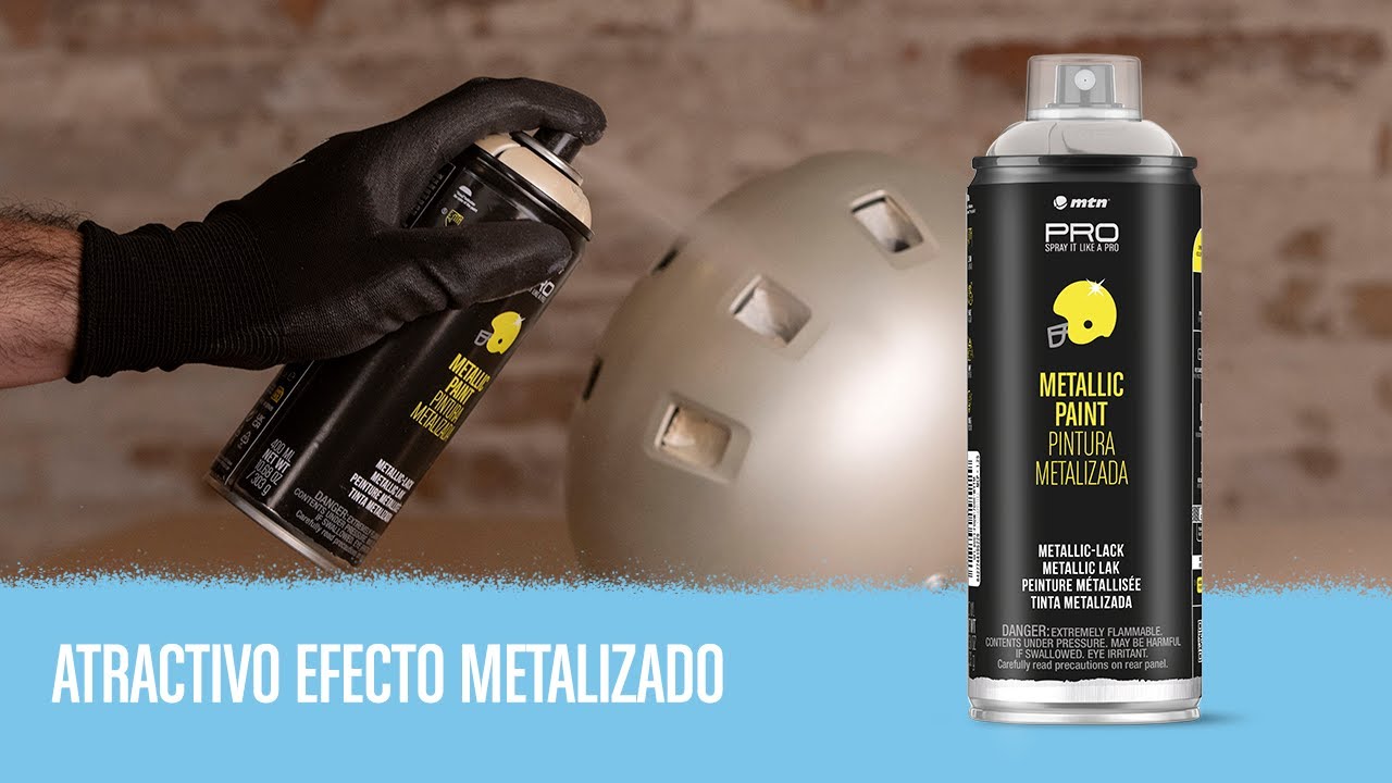 Cómo utilizar el MTN PRO Pintura Metalizada (Champagne)