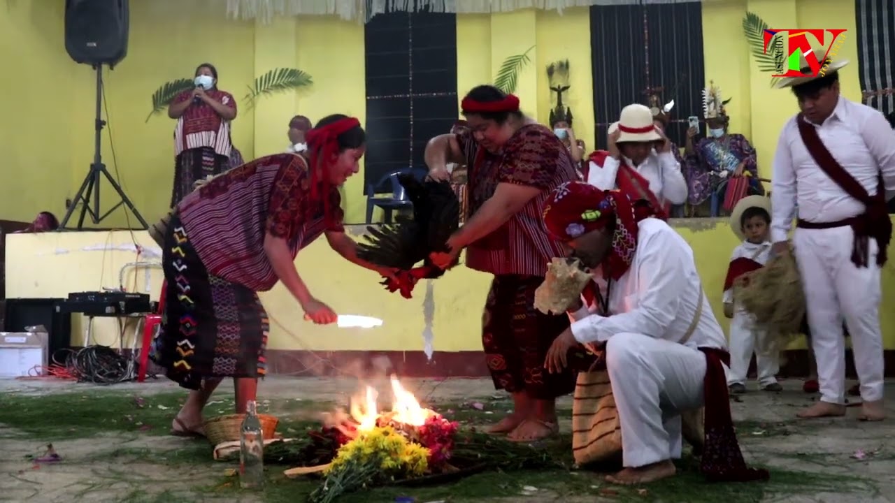 Estampa Folclórica, PEDIDA DE LA LLUVIA, San Rafael Petzal, Huehuetenango