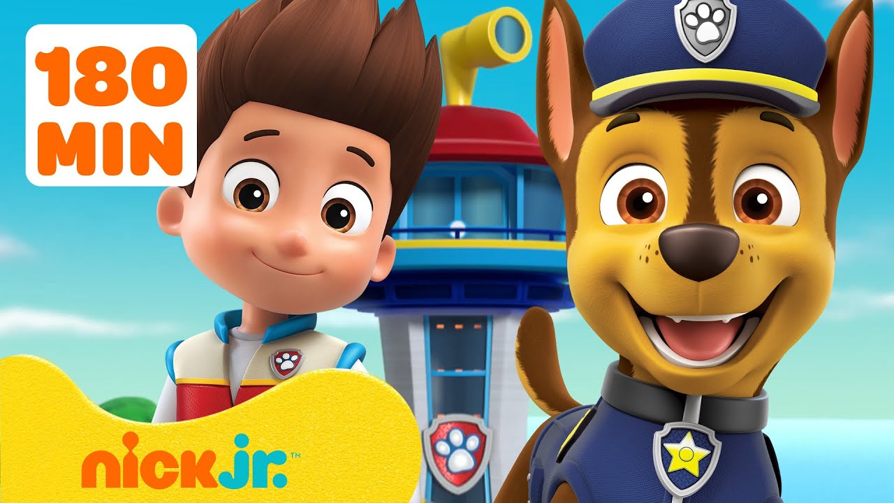 PAW Patrol | PAW Patrols bevermissie, boomhutredding & meer! 🦫🌳 Met Chase & Ryder | 3 uur