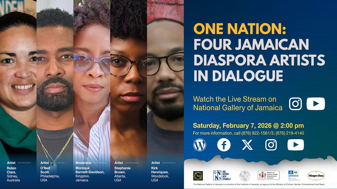 ARTIST TALK |  One Nation: Four Jamaican Diaspora Artists in Dialogue