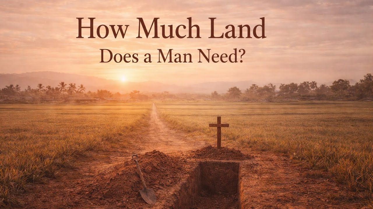 How Much Land Does a Man Need? 🤔| A Powerful Short Moral Story | Must watch