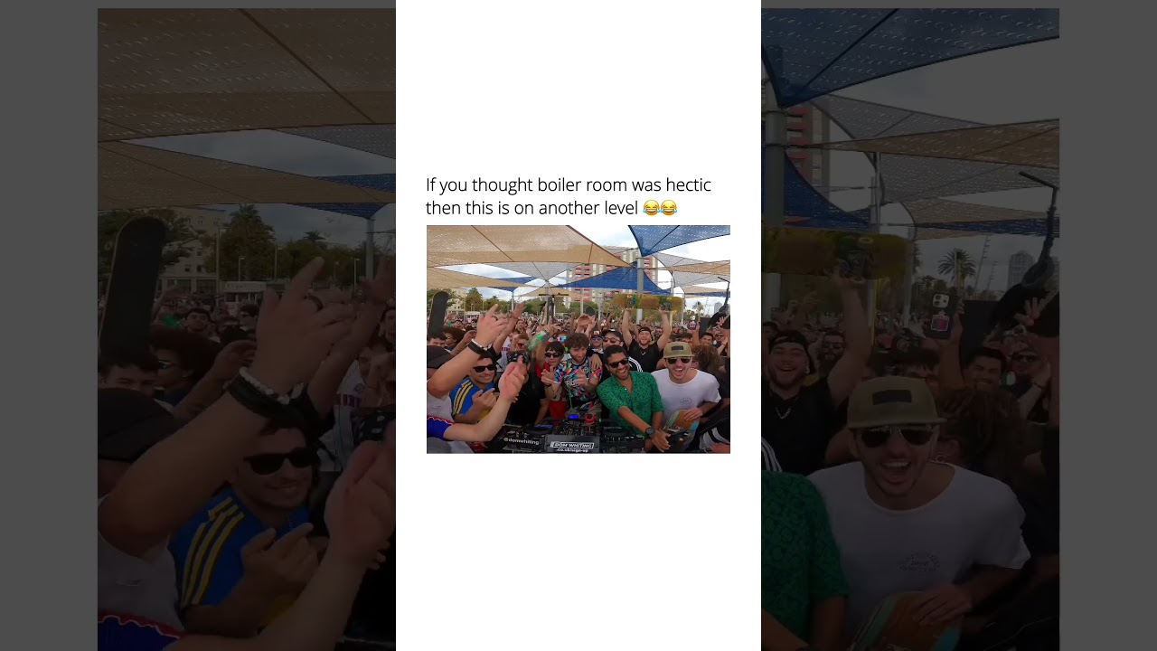 Вы бы так же диджеили? 👀 #dnb #boilerroom #bcn #funny #viral #shorts #memes #reels #viralvideo