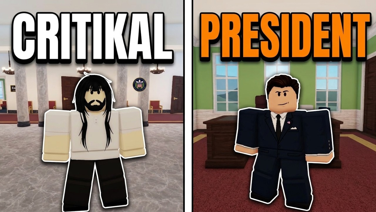 Moist Critikal in Oath of Office Roblox