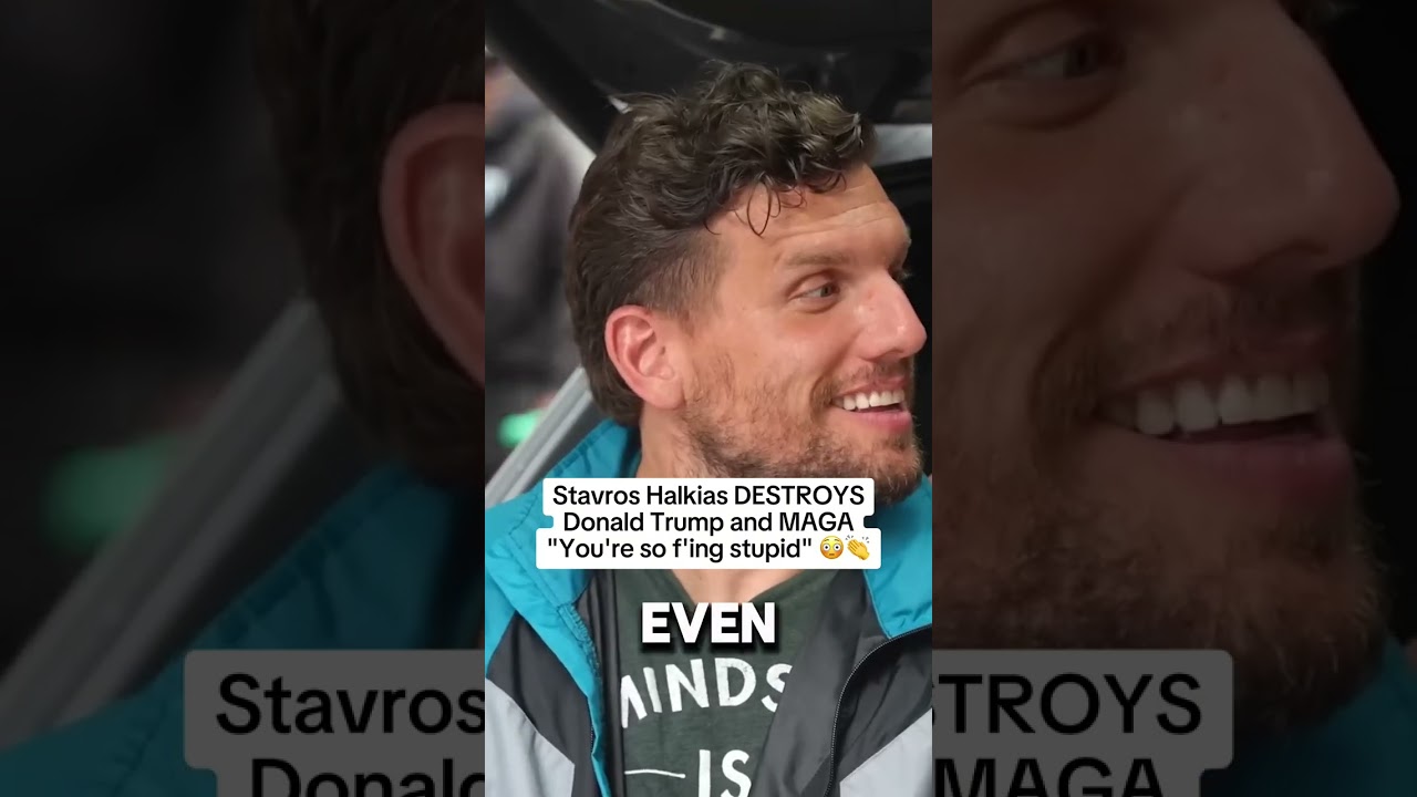 Stavros Halkias DESTROYS Trump and MAGA #stavorshalkias #trump #democrat
