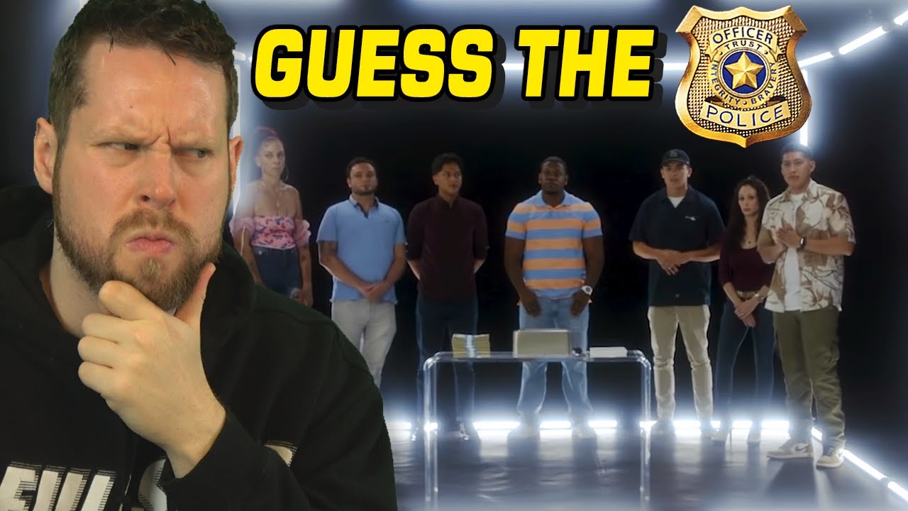 Can you GUESS THE COP?