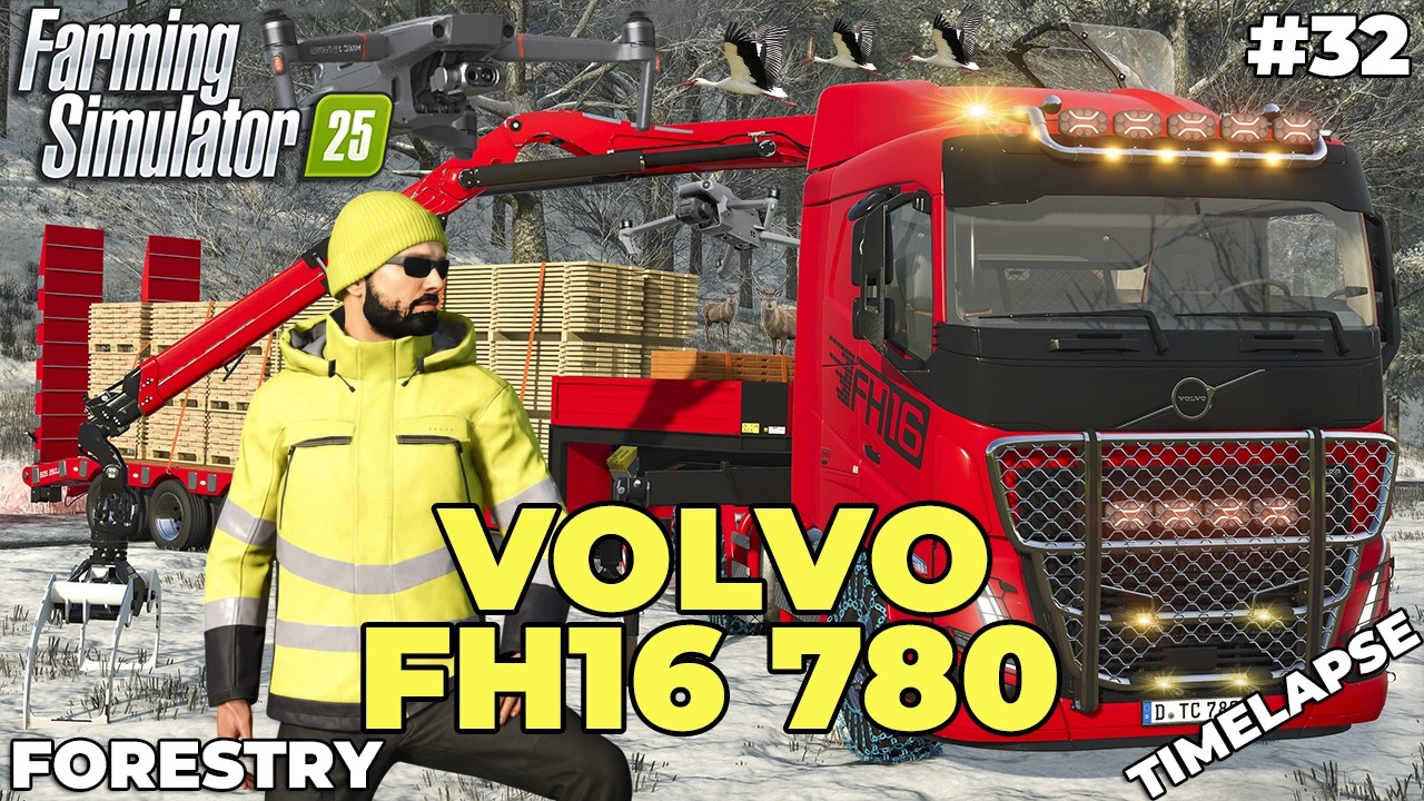 МЫ КУПИЛИ МОНСТРА НА 780 Л.С.! ЛЕСОВОЗ VOLVO С МАНИПУЛЯТОРОМ 🚛🚨 | ЛЕСОЗАГОТОВКА | Farming Simulat...