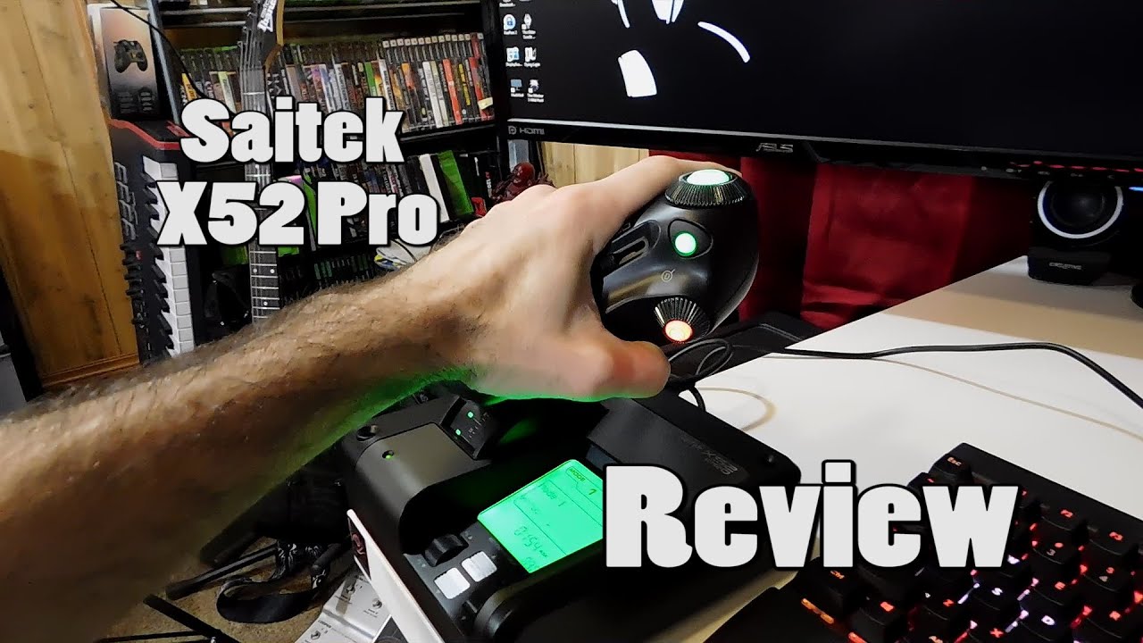 HOTAS - Saitek X52 Pro Flight Control System - Review