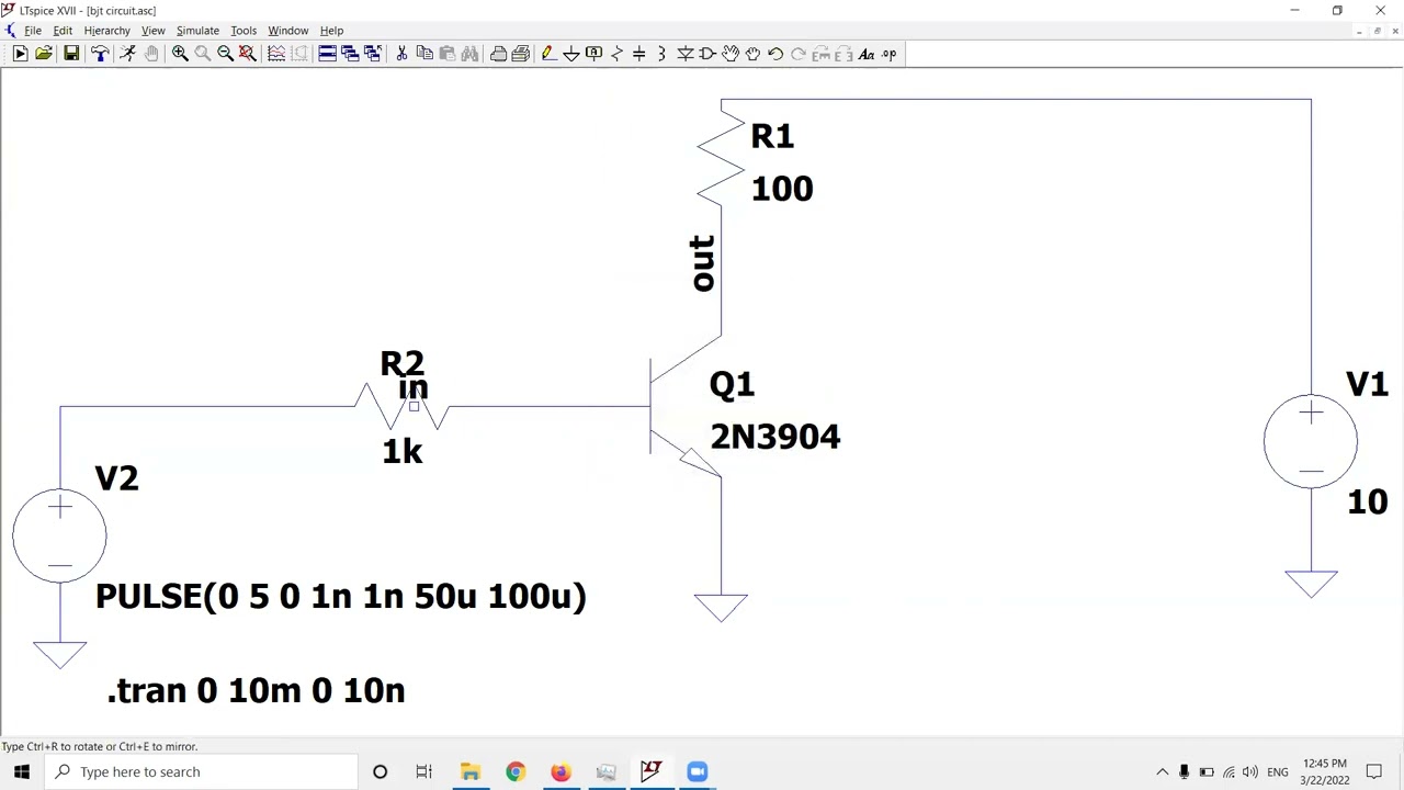 Basic Simulation in LTspice