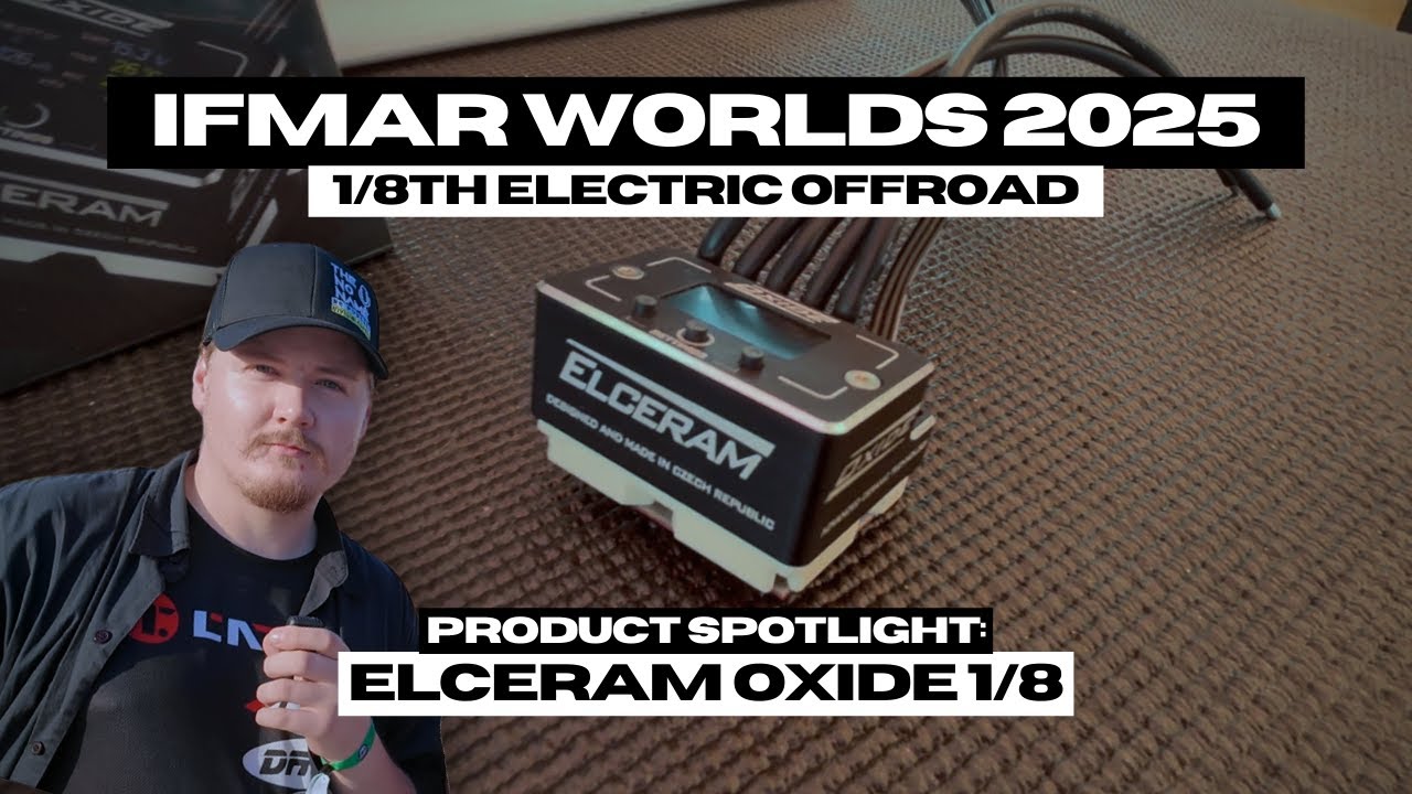 2025 IFMAR Ebuggy World Championship - Product Spotlight - Elceram ESC