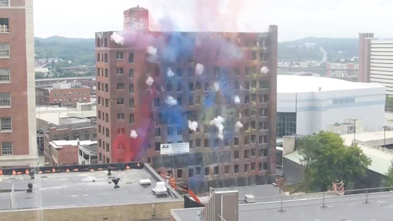 Albany NY - Building Implosion 8-23-14