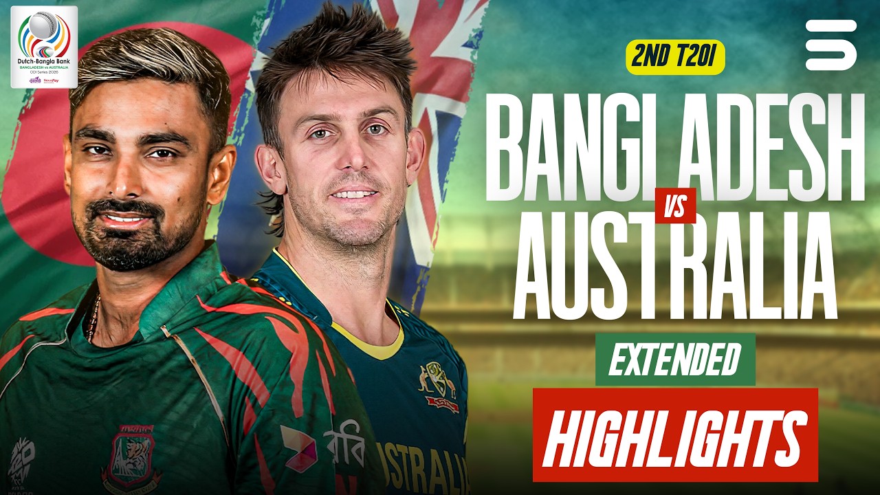 Full Match Highlights | Bangladesh vs Australia | Match 02 | T20I Series 2026 | M9K1U