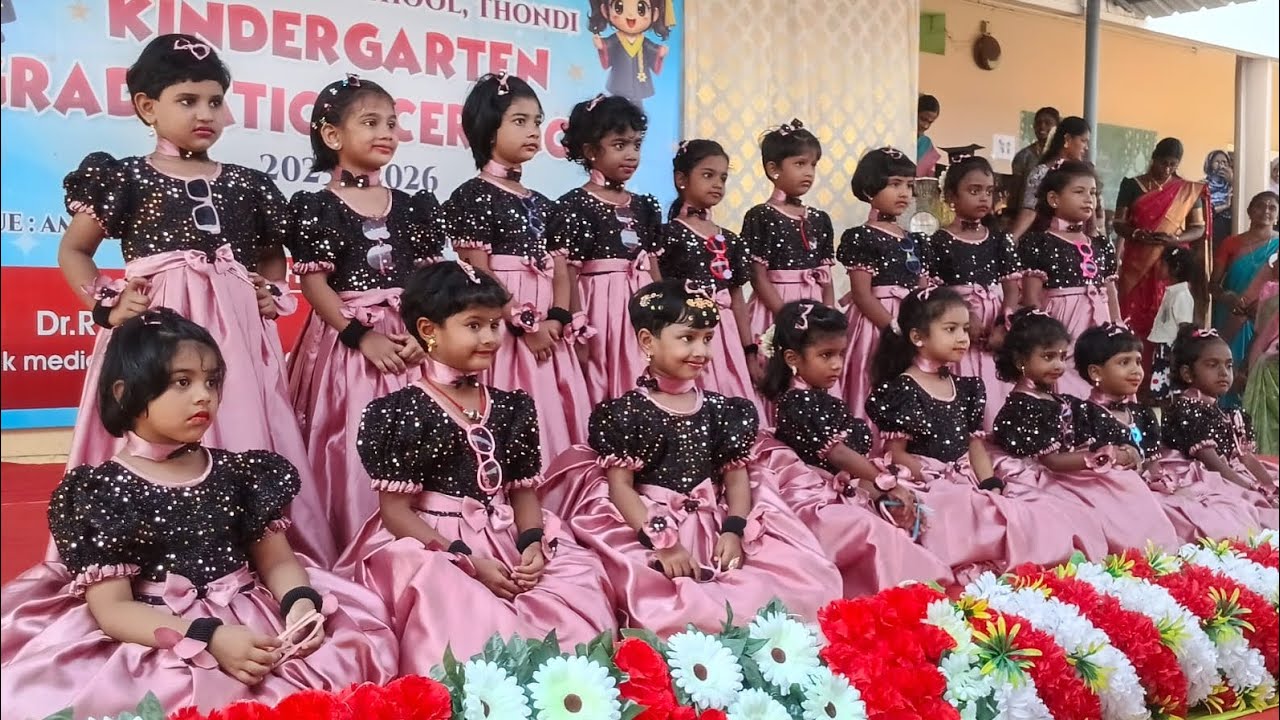 UKG Graduation Ceremony for the 2026 ##### all hilal matriculation school thondi