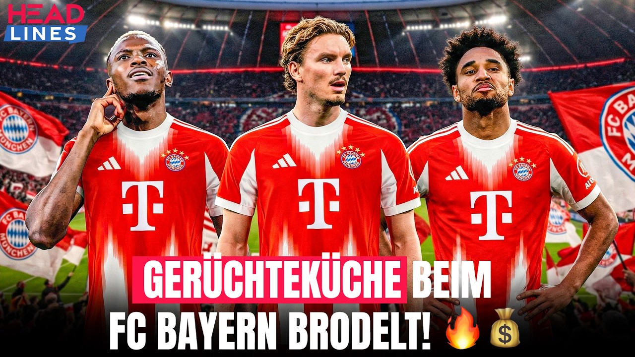 Osimhen, Woltemade und Co.: Gerüchteküche beim FC Bayern brodelt!