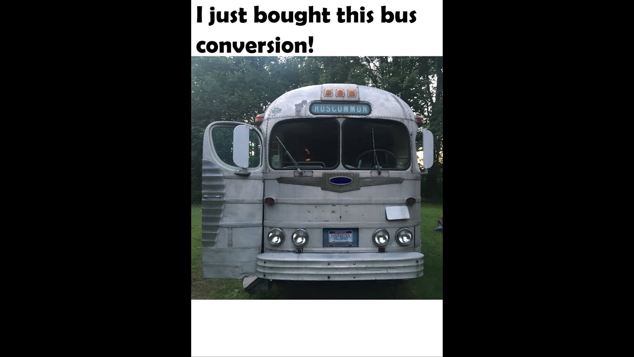 1948 GMC Silverside Greyhound Bus Day 1! Just purchased this Beauty