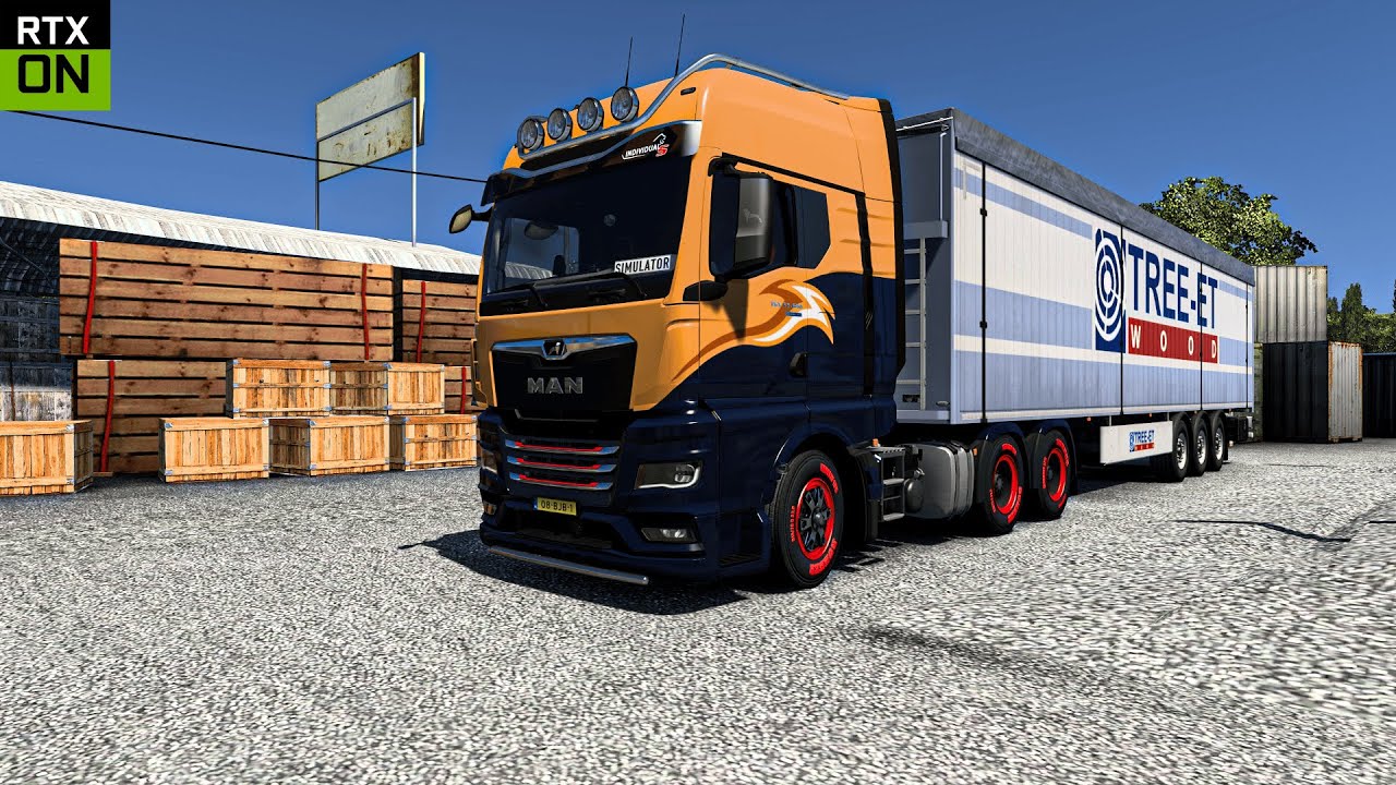 MAN TGX 640HP Beast | Ultra-Realistic Drive Poland 🇵🇱 to England 🇬🇧 | ETS2  Gameplay