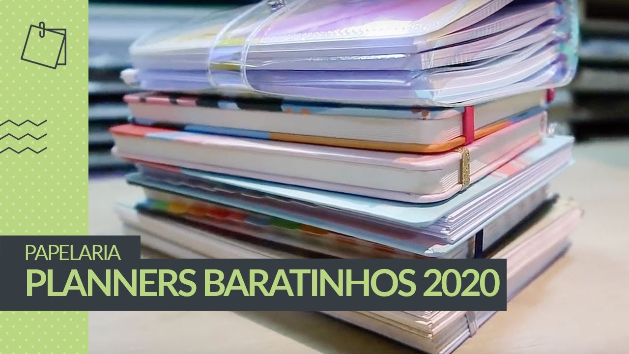 PLANNERS BARATINHOS PARA 2020 (Esfera Papelaria) | Ju Cirqueira