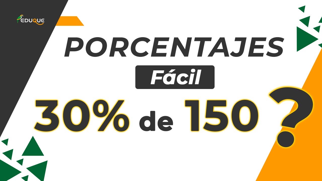 Cómo calcular porcentajes de forma fácil y rápida!!