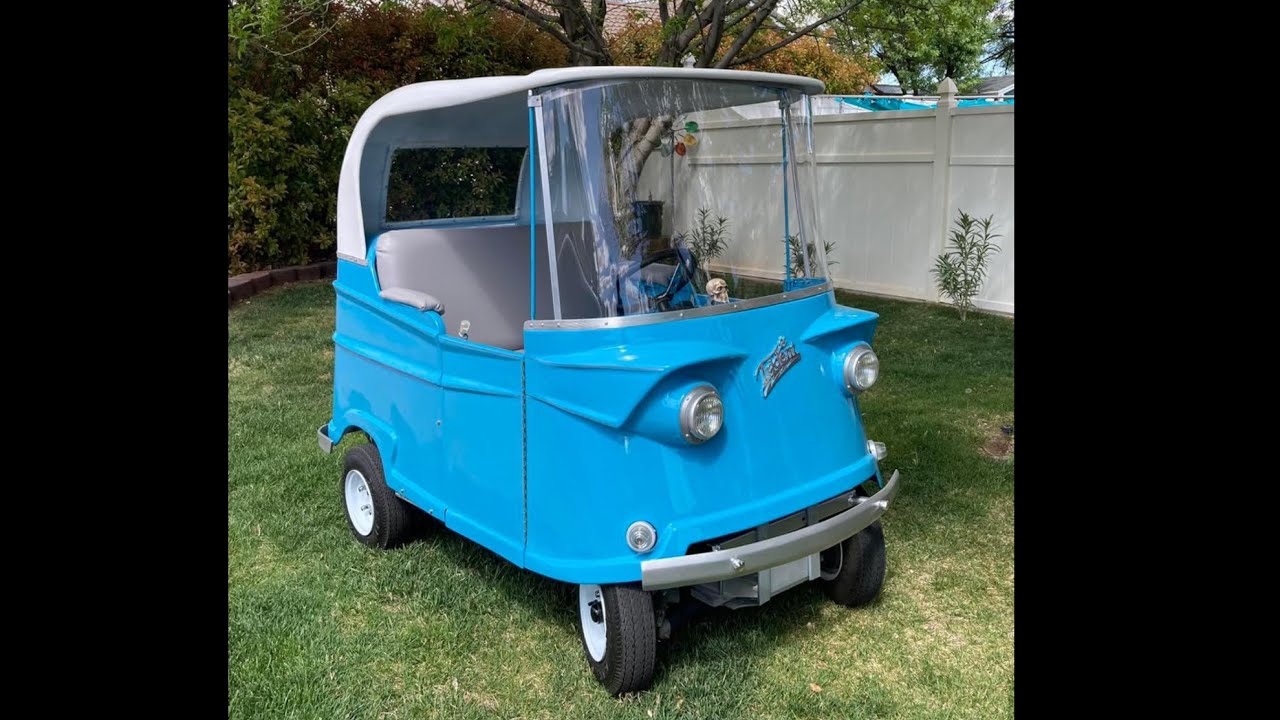 1959 Taylor Dunn Trident￼ ￼ modified, resto mod version, frame swapped, vintage golf cart￼