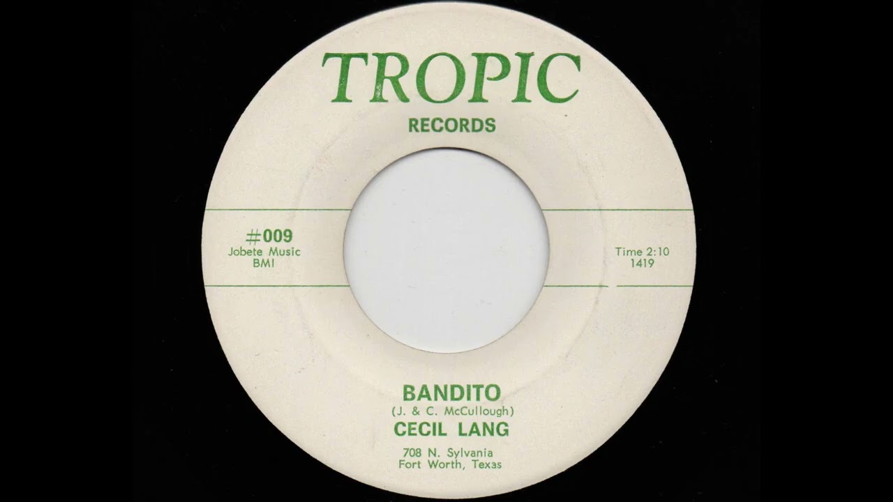 Cecil Lang - Bandito (Tropic 009/010)