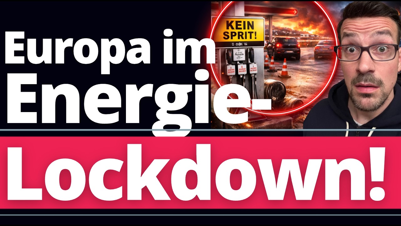 ENERGIE-LOCKDOWN kommt! Iran-Krieg bringt Europa an den Rand!