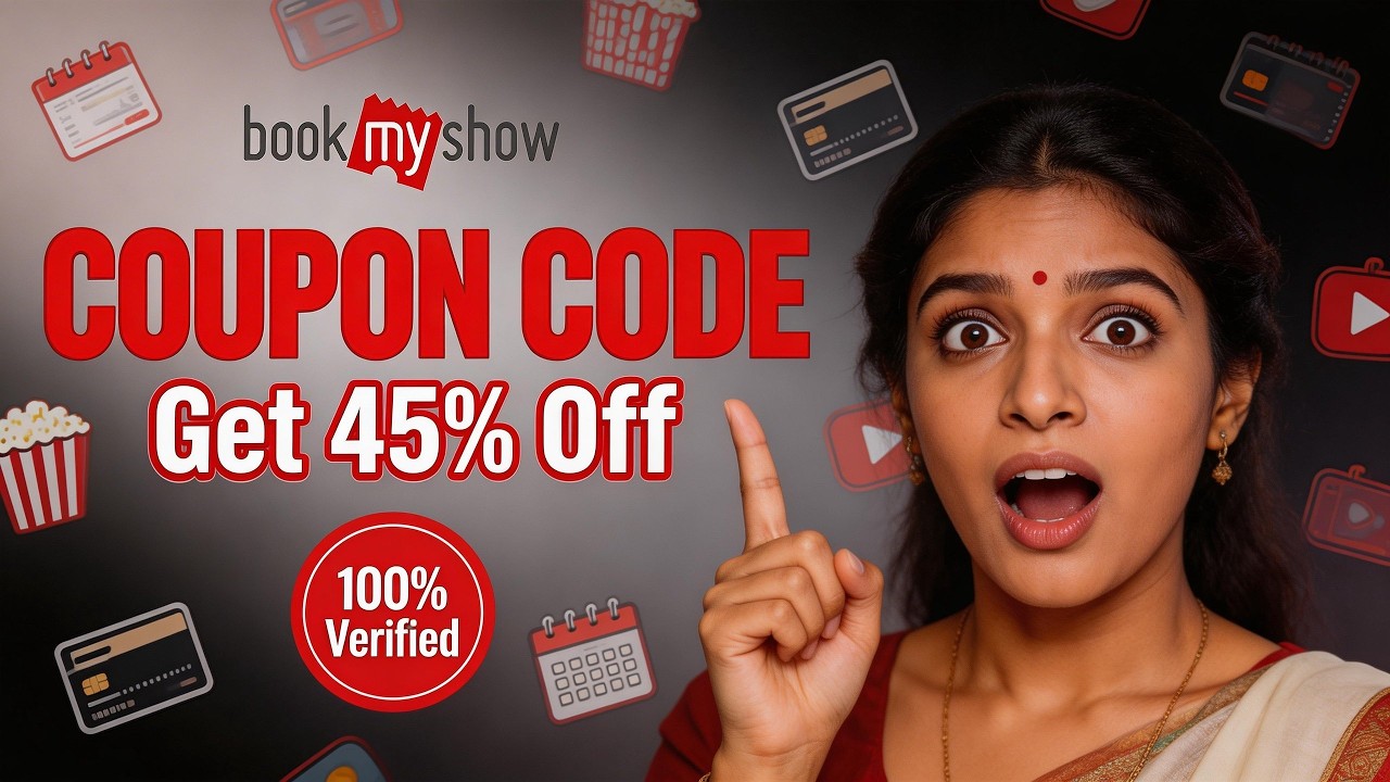 ✨ BookMyShow Coupon Code That Gives 50% OFF Forever!
