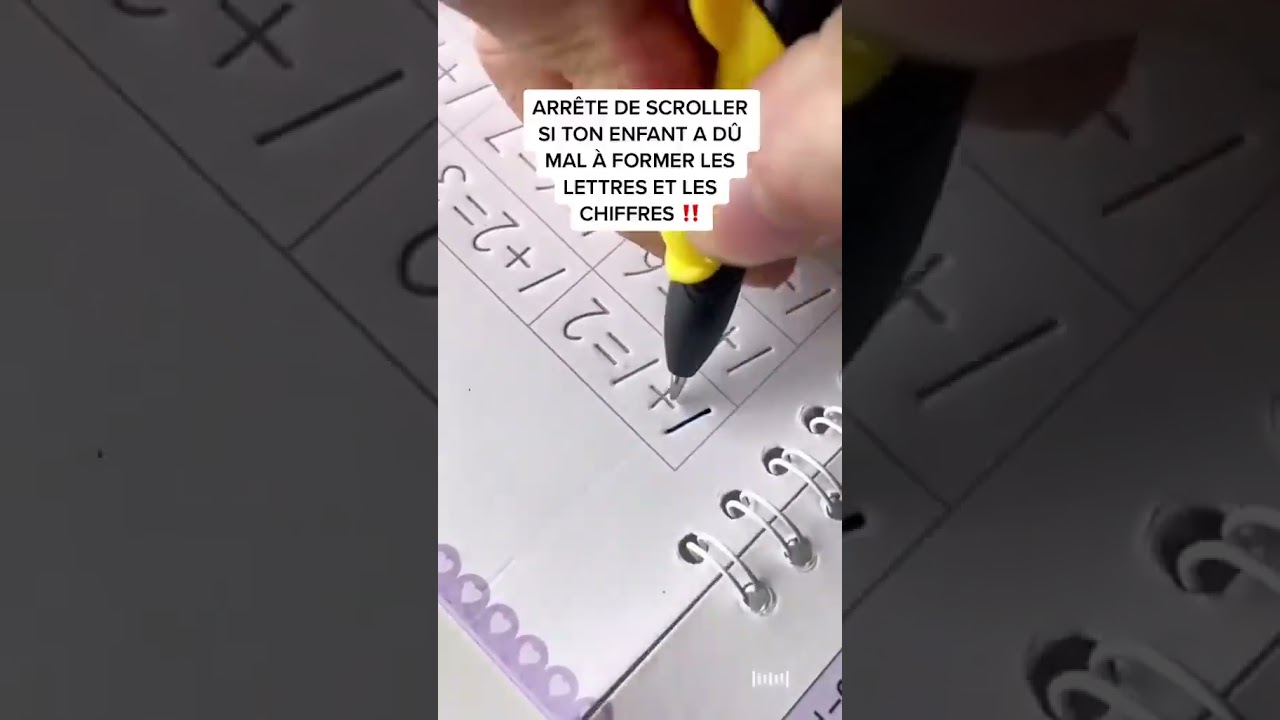 4 Cahiers Magiques R&eacute;utilisables Pour Enfants - MagicPen&trade; ✍🏻