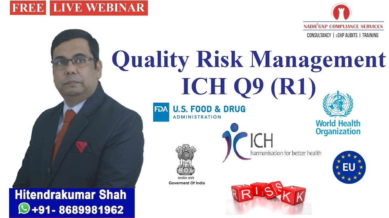 Quality Risk Management ICH Q9(R1)