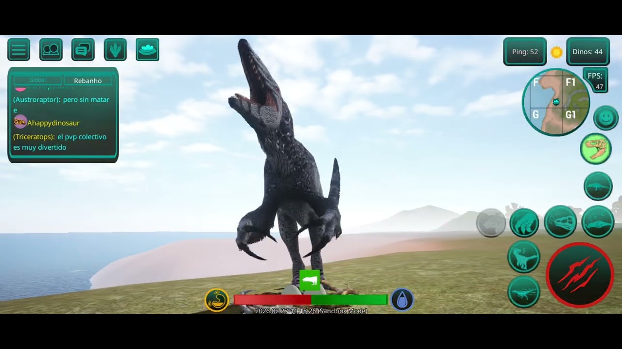 Primeiro vídeo com megaraptor 🥳