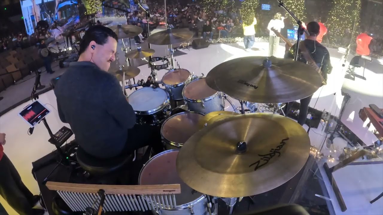 Go Tell It On The Mountain (Drum Cam) - Grace Church Houston