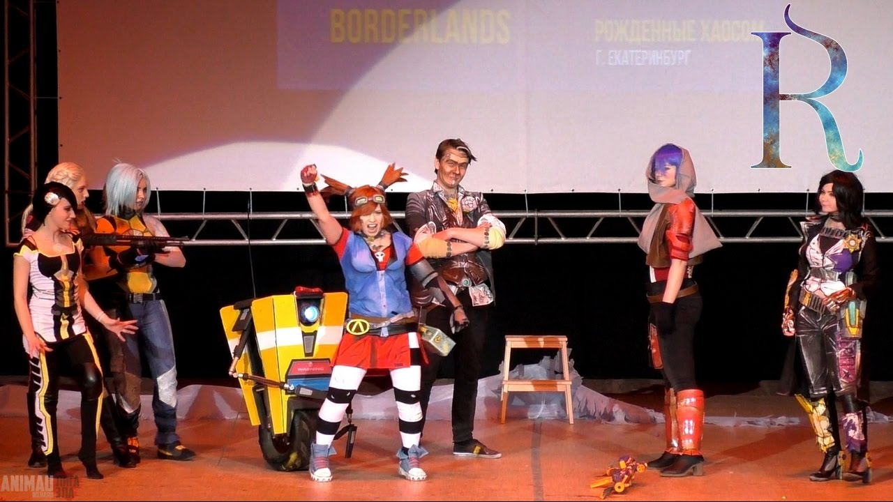 ANIMAU 2017. Групповое дефиле (3 место) - Рожденные хаосом (Екатеринбург): Borderlands
