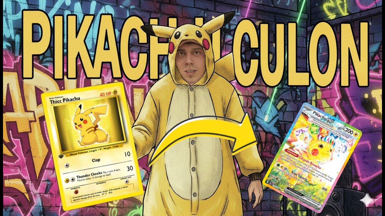 Electro Cul&oacute;n: Pikachu x Rubius Trap