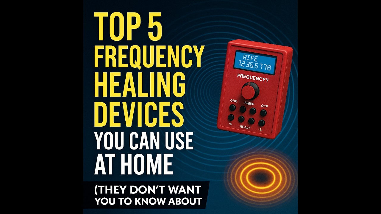 Top 5 Frequency Healing Devices You Can Use at Home (They Don&rsquo;t Want You to Know About)