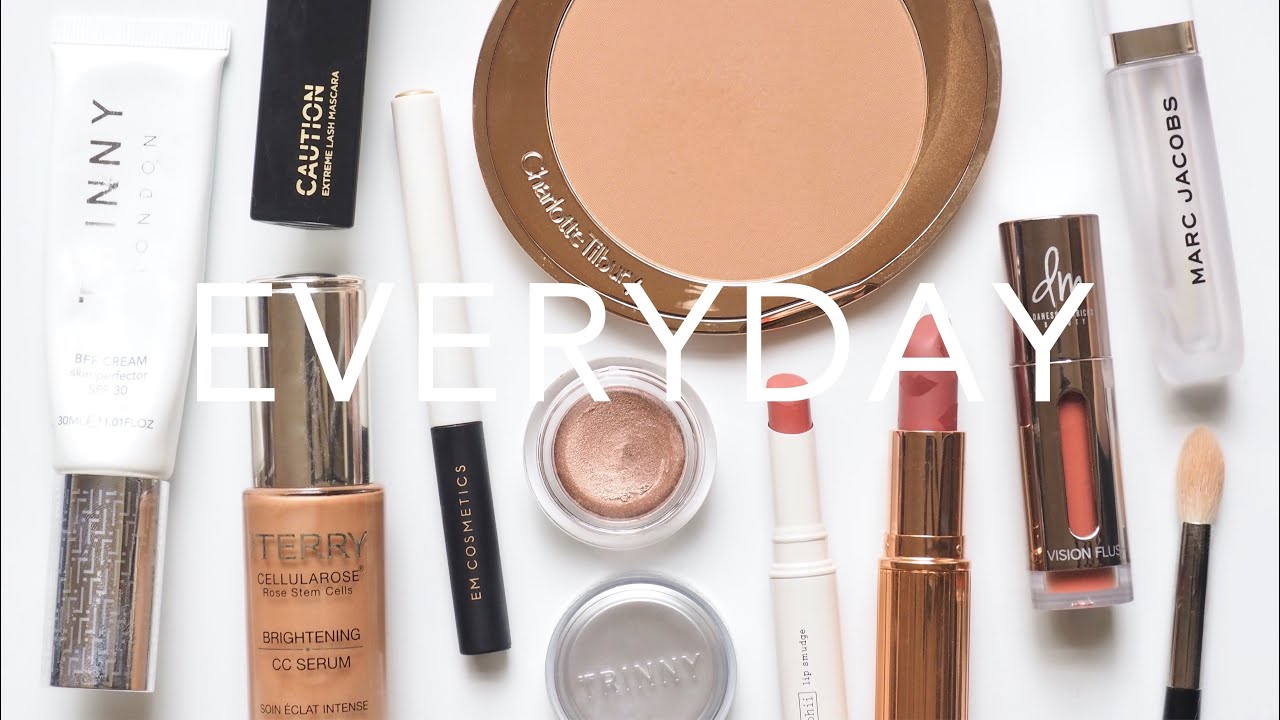 Everyday Makeup Routine | Updated Look at What’s In My Makeup Bag | AD