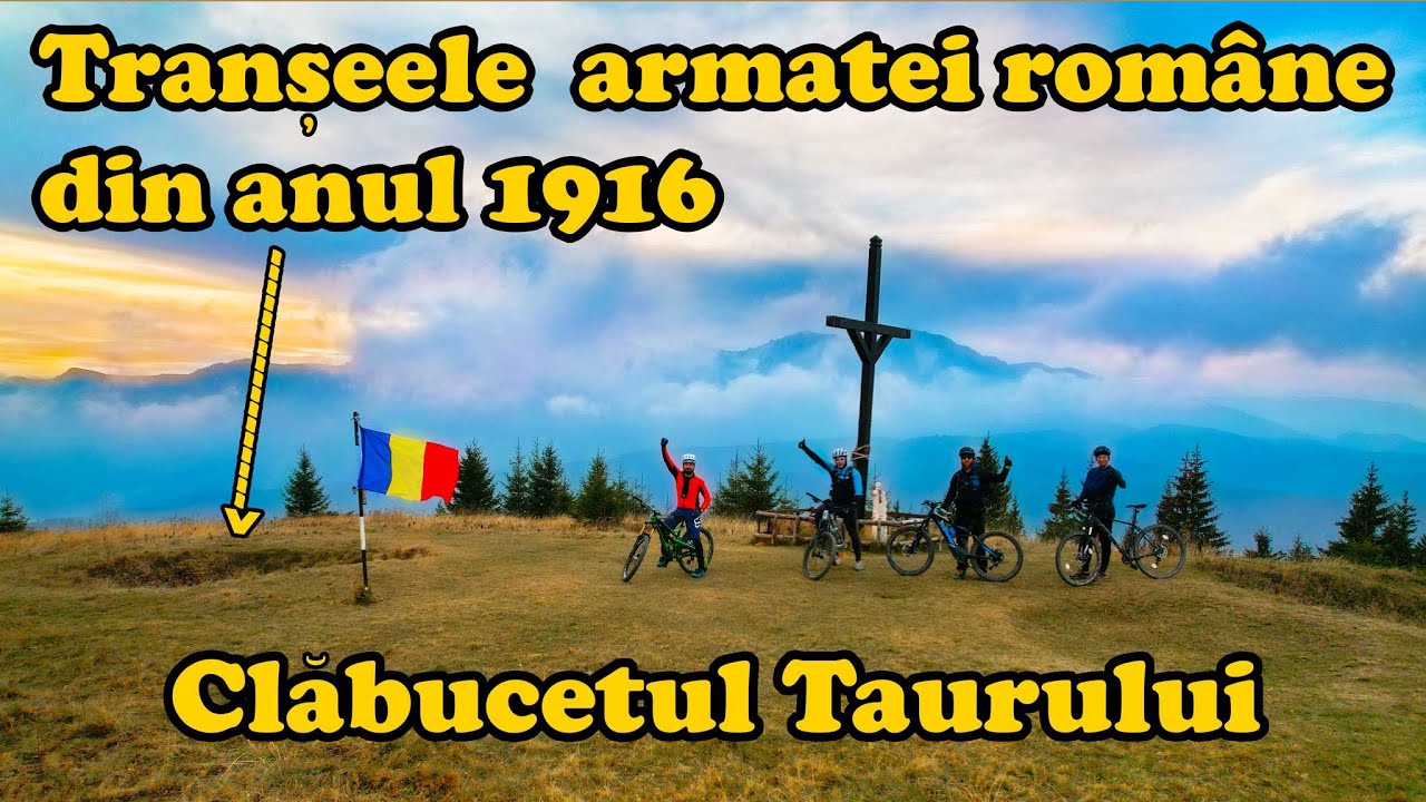Cu bicicleta pe partia de schi Predeal catre Clabucetul Taurului