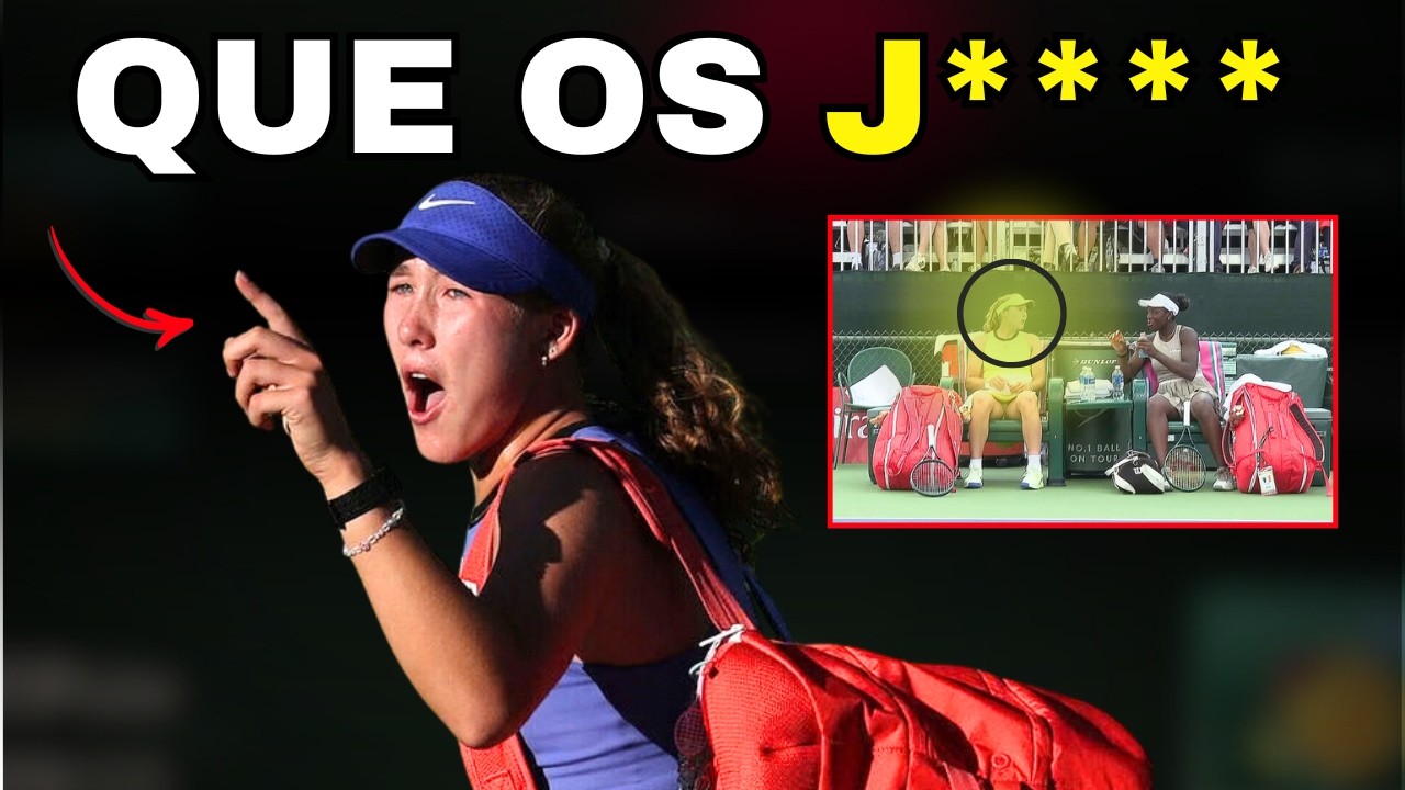 Andreeva Totalmente Fuera De Control después de su Derrota en Indian Wells