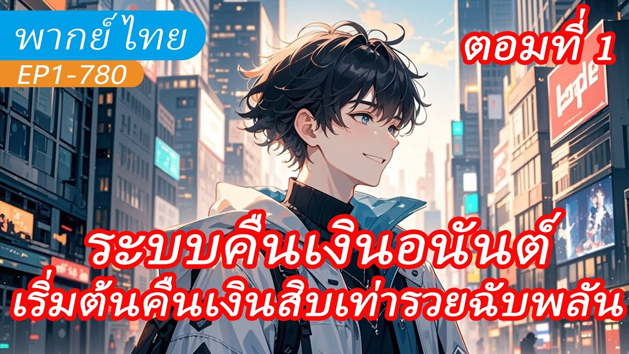 1:จบ《ระบบคืนเงินไม่จำกัด》ระบบเศรษฐีเทพ เริ่มต้นคืนเงินสิบเท่าทันทีรวยมหาศาล