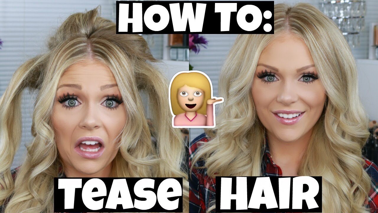 How To Tease Hair For Tons Of Volume