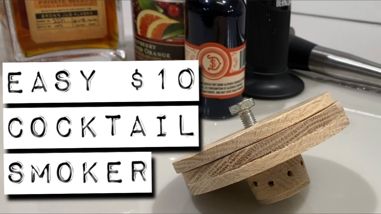 $10 Cocktail Smoker Build: SAVE YOUR MONEY!!!
