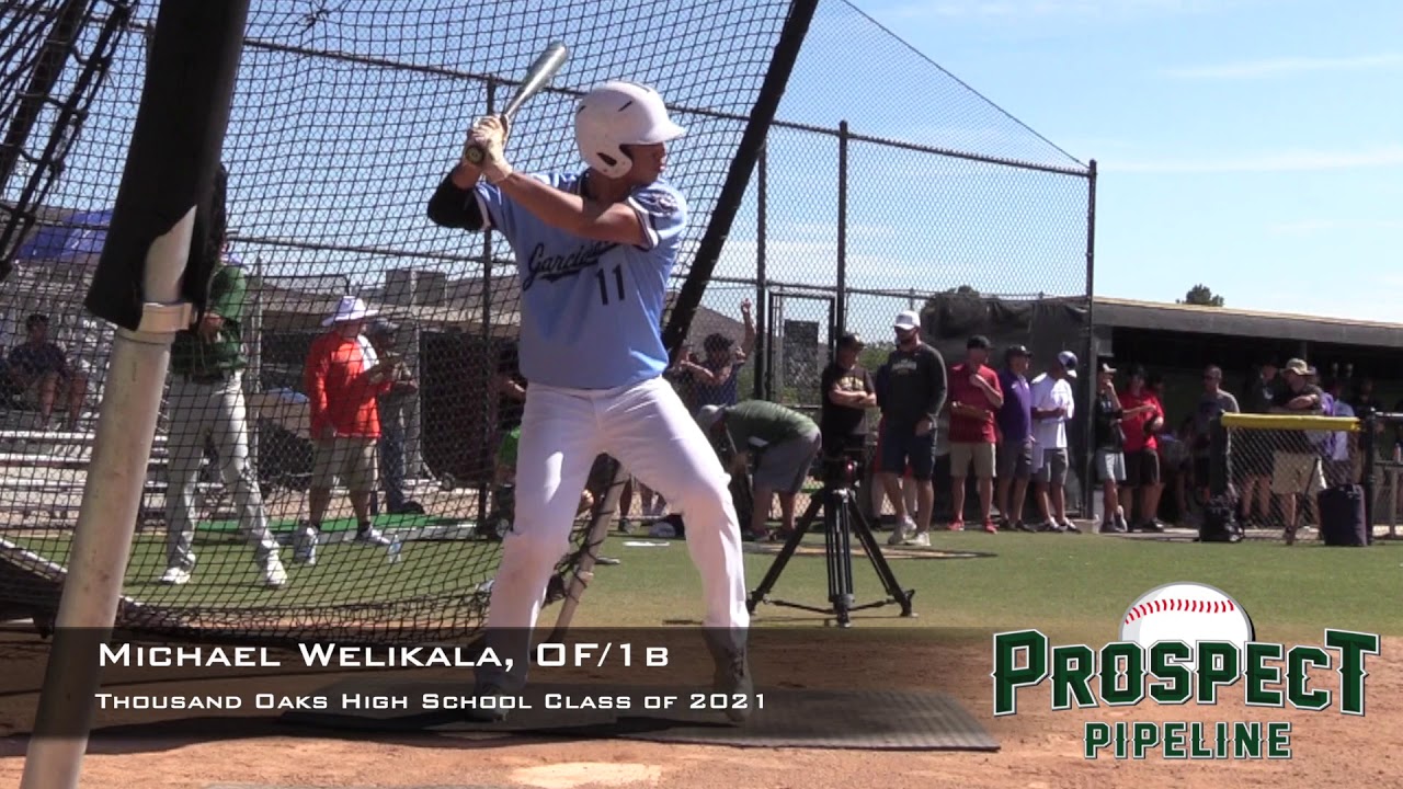 Michael Welikala Prospect Video, OF 1b, Thousand Oaks High School Class of 2021