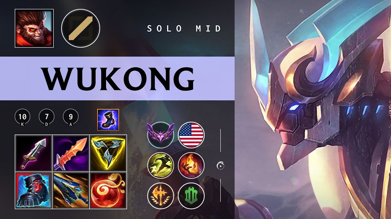 Wukong Mid vs Aurora - NA Master Patch 26.01