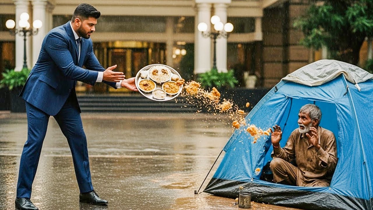 अमीरजादे ने भिखारी के मुँह पर मारा गर्म खाना, 😭 फिर जो हुआ उसे देख कर आपके रोंगटे खड़े हो जायेंगे!