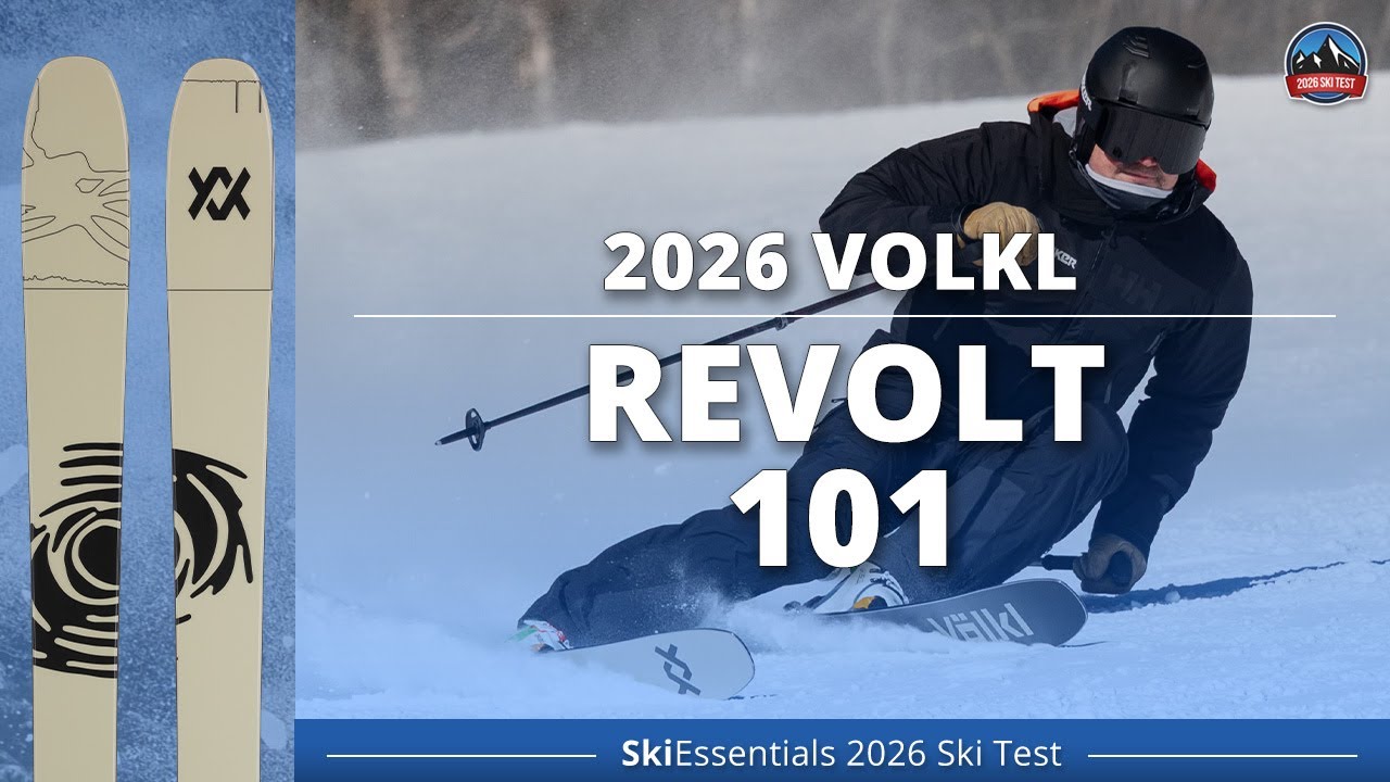 2026 Volkl Revolt 101 - SkiEssentials Ski Test Review