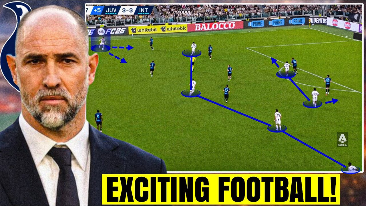 Why Igor Tudor is PERFECT For Tottenham! | Tactical Breakdown