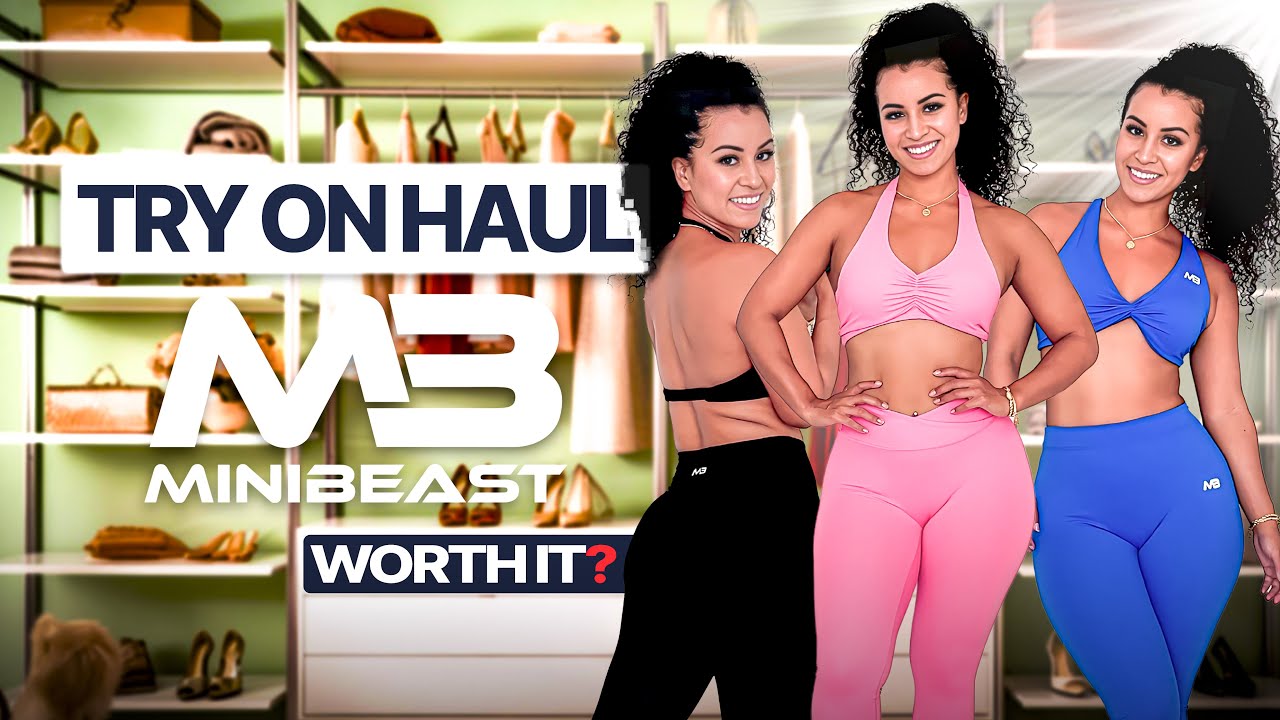 MiniBeast Activewear Try-On Haul | Best Leggings & Sports Bra for Women 2025
