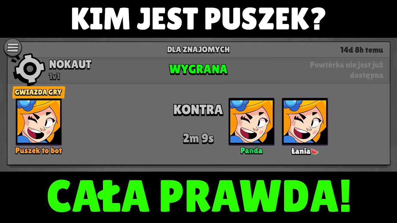 KIM JEST PUSZEK TO BOT?