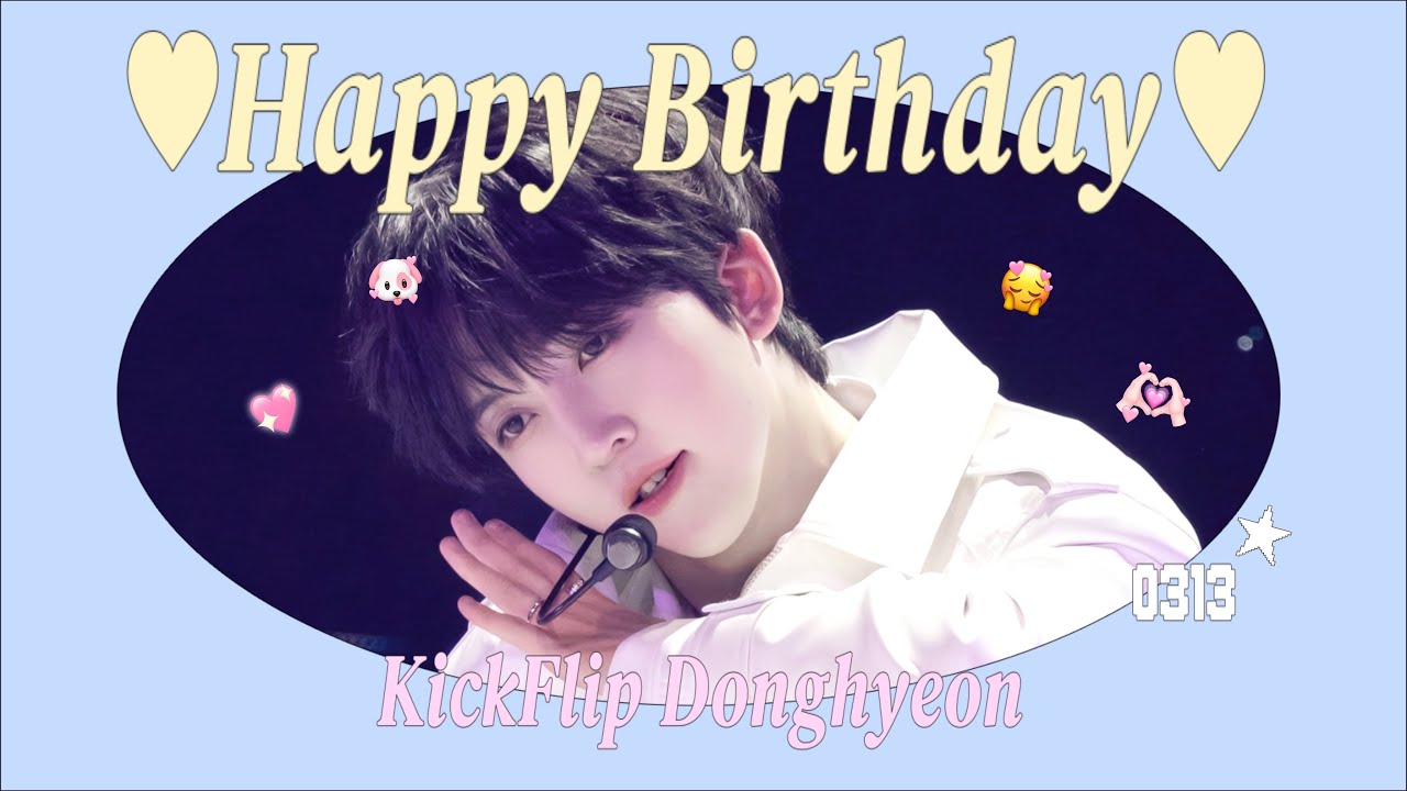 Happy Donghyeon Day🩵녹아내려요 (Melt Down) - #동현 #KickFlip