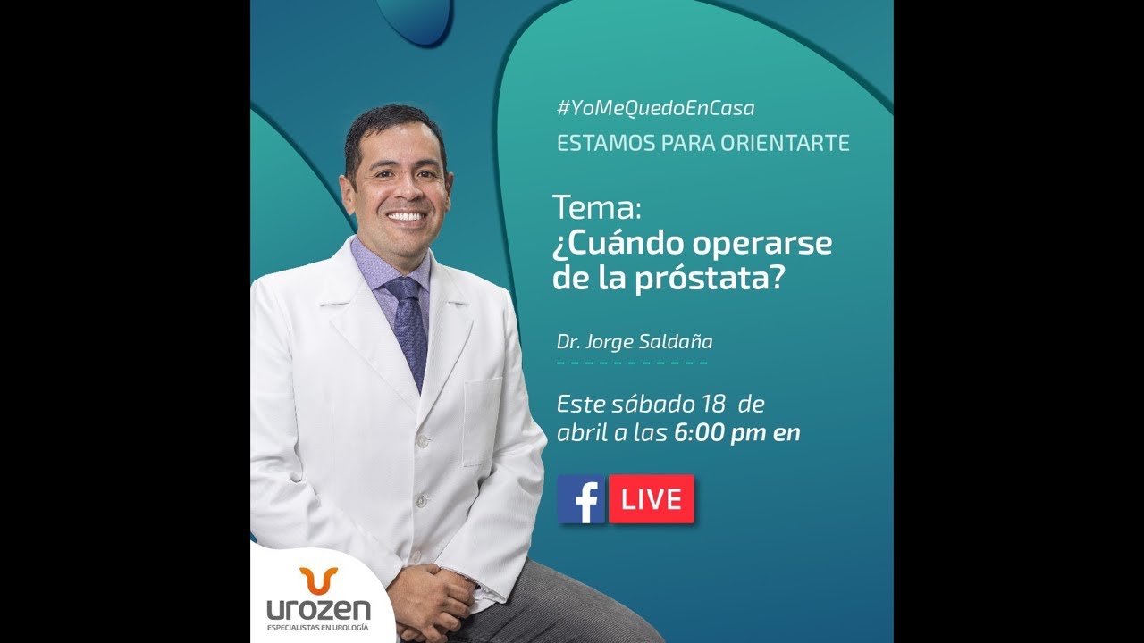 Cuando operarse de la prostata ?