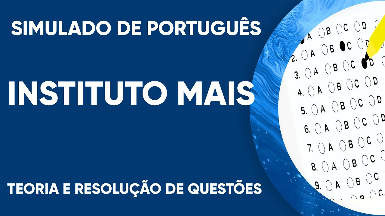 INSTITUTO MAIS - RESOLUÇÃO DE QUESTÕES RECENTES